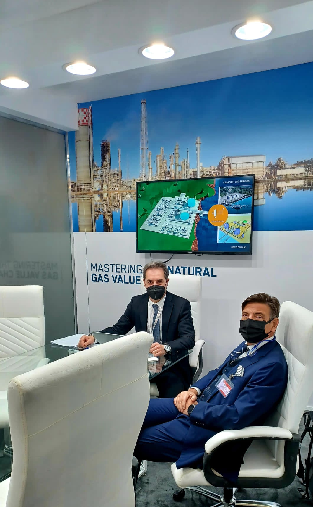 Egyps Petroleum Show Saipem Stand