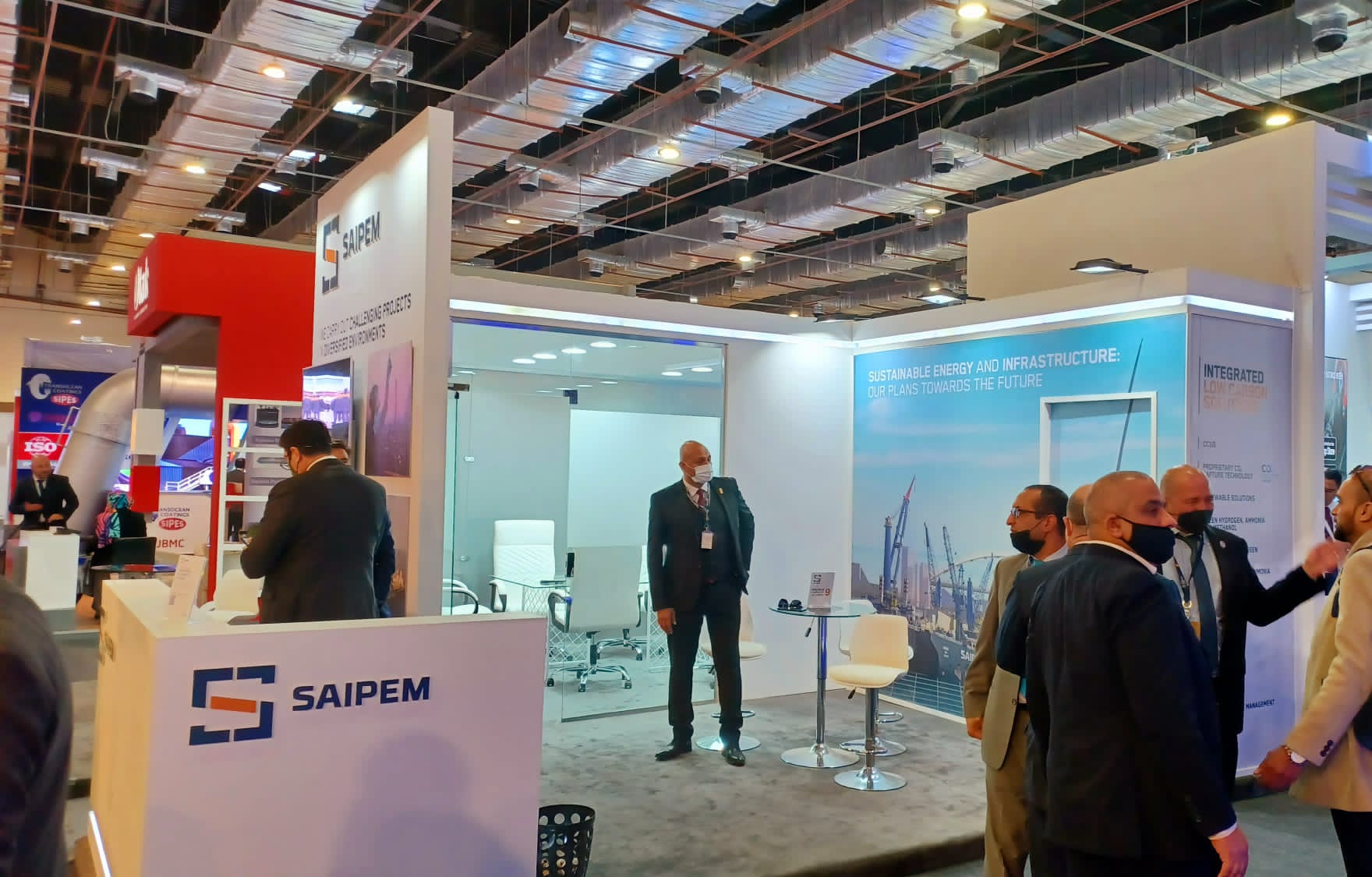 Egyps Petroleum Show Saipem Stand
