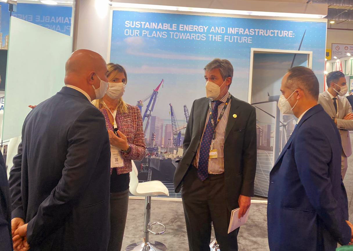 Egyps Petroleum Show Saipem Stand