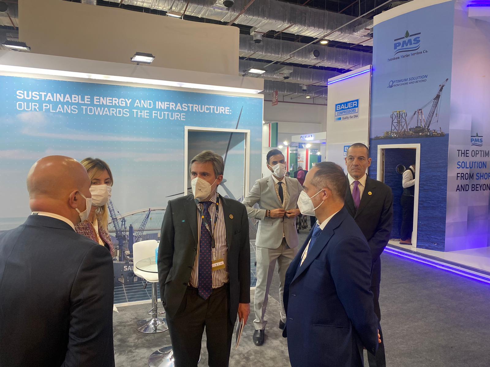 Egyps Petroleum Show Saipem Stand