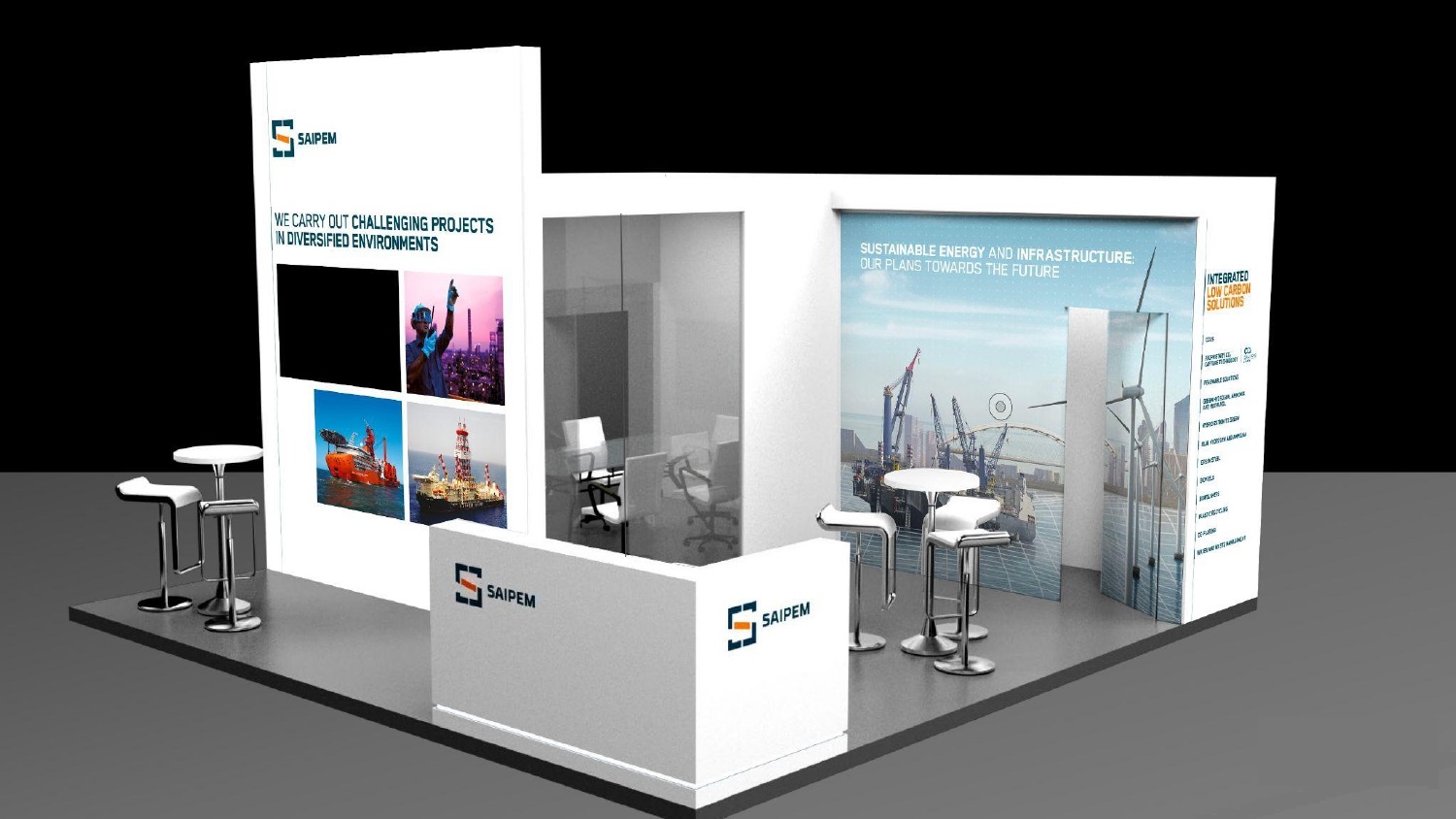 Egyps Petroleum Show Saipem Stand